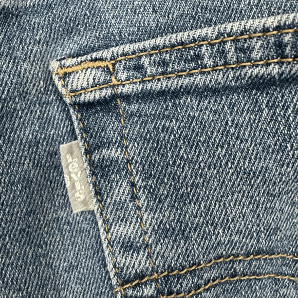 Levis Silver Tab Womens Mom Jeans Size 31 Blue High Rise Relaxed Minimalist - Picture 11 of 14